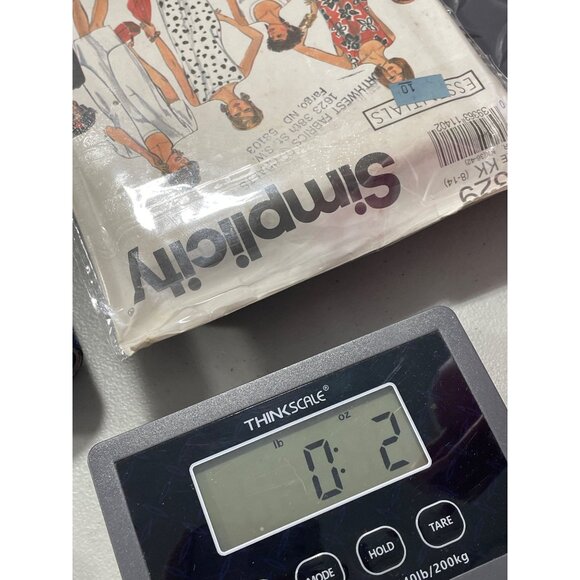 90s Simplicity 7329 Sewing Pattern Size KK 8-14 Sleeveless Dress Jacket NEW - Picture 6 of 6